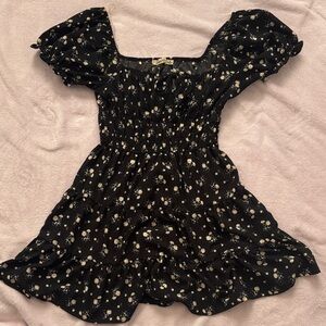 Liberty love| Floral Black Dress